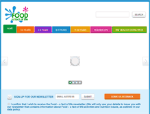 Tablet Screenshot of foodafactoflife.org.uk